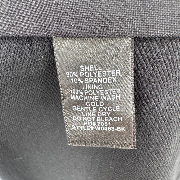 BETABRAND Black Modern 1 Button Long Travel Blazer Jacket Size XS - Picture 7 of 7